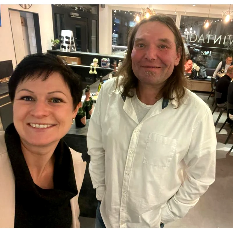 Marleen Sturm und Klaus Ellendt Degustation